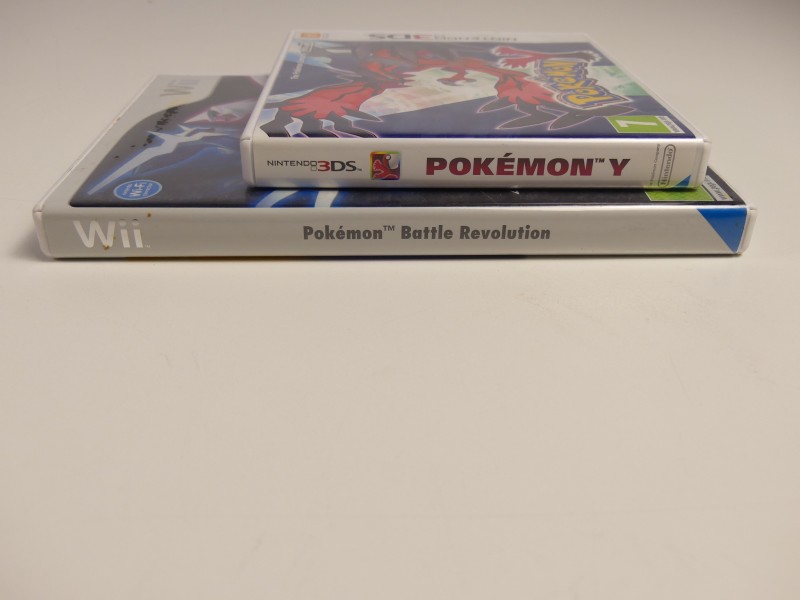 2 spellen Nintendo 3DS & Wii Pokémon