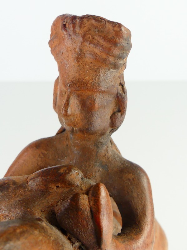 Iberisch terracotta volkskunst beeldje