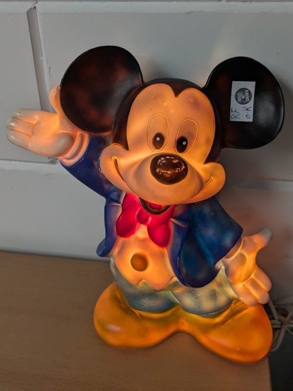 Heico Mickey Mouse lamp, Disney - jaren 70