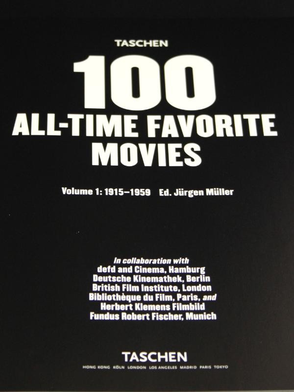 100 all time favorite movies - Taschen