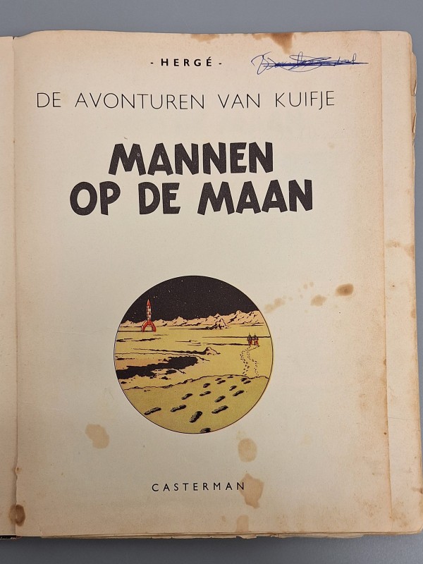 De avonturen van Kuifje: Mannen op de Maan – Hergé, 1e druk