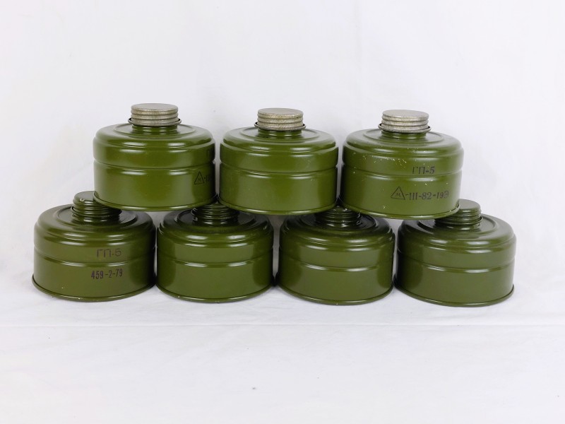 Lot gasmaskers voormalig Sovjet-USSR tijdperk