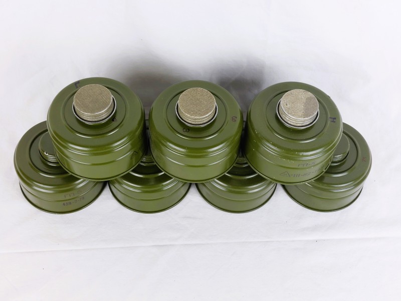 Lot gasmaskers voormalig Sovjet-USSR tijdperk