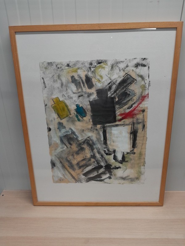 Abstract schilderij - W. Vanwetswinkel - 1996