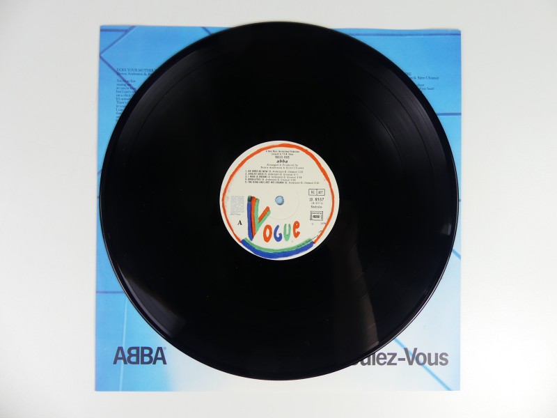 Lot ABBA Lp's + Boek