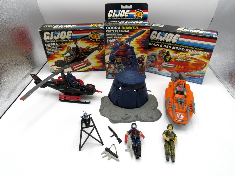 3 G.I.JOE sets