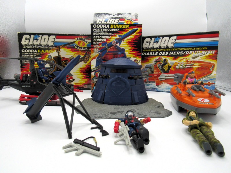 3 G.I.JOE sets