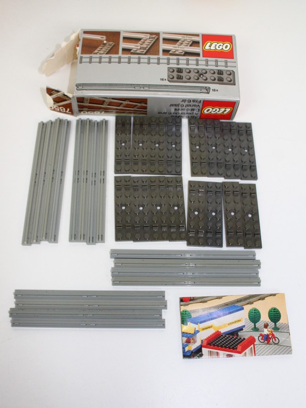 Lego 15 stuks treinsporen - jaren '80