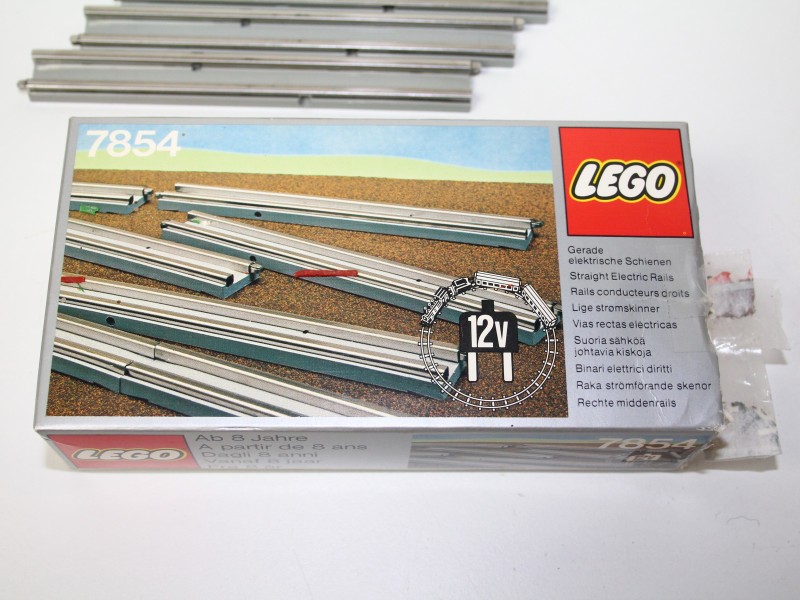 Lego 15 stuks treinsporen - jaren '80