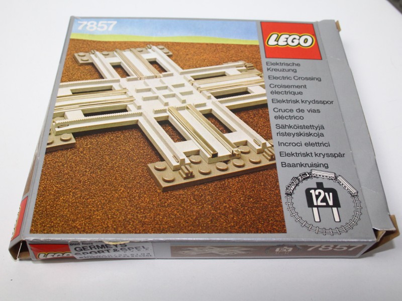 Lego 15 stuks treinsporen - jaren '80