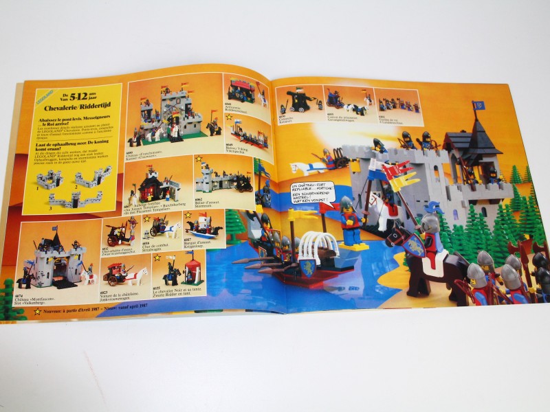 7 Lego Catalogussen uit de jaren '80