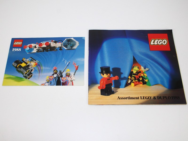 7 Lego Catalogussen uit de jaren '80