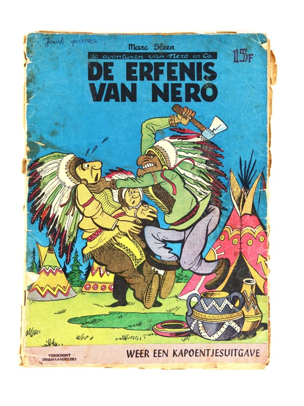 Lot van 12 oude Nero & Co stripalbums