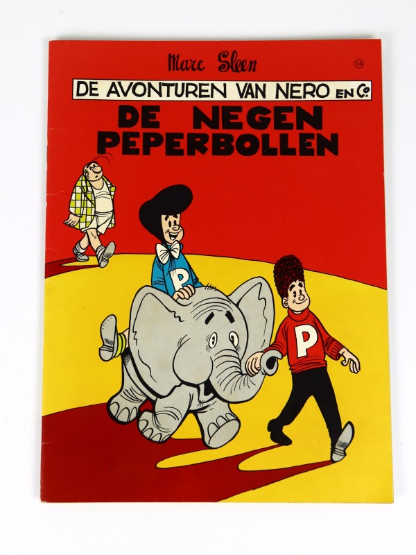 Lot van 12 oude Nero & Co stripalbums