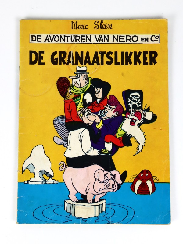 Lot van 12 oude Nero & Co stripalbums