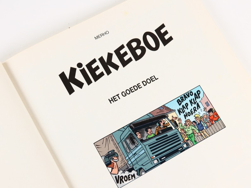 Lot van 11 Kiekeboe stripalbums