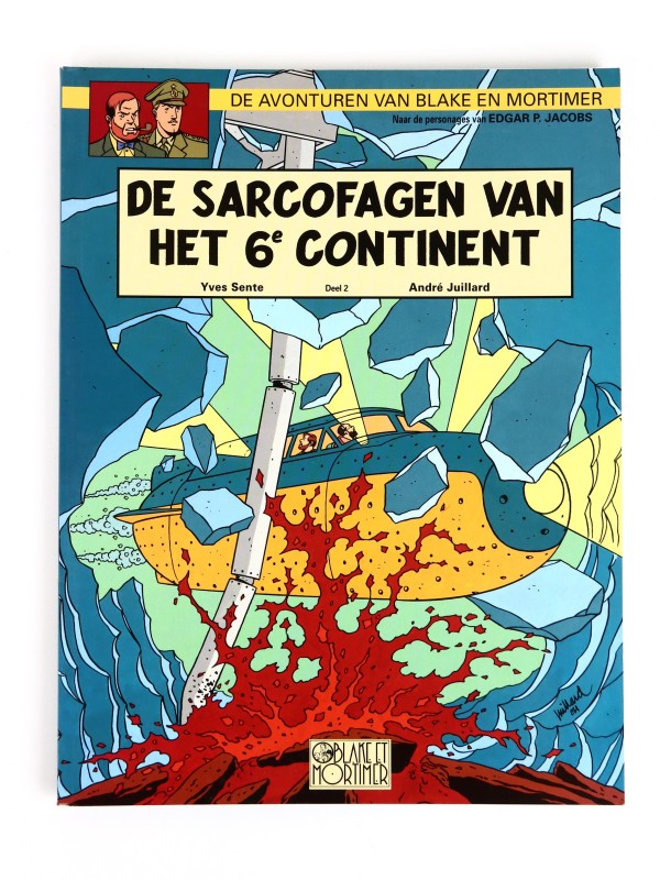 Lot van 9 Blake en Mortimer Stripalbums