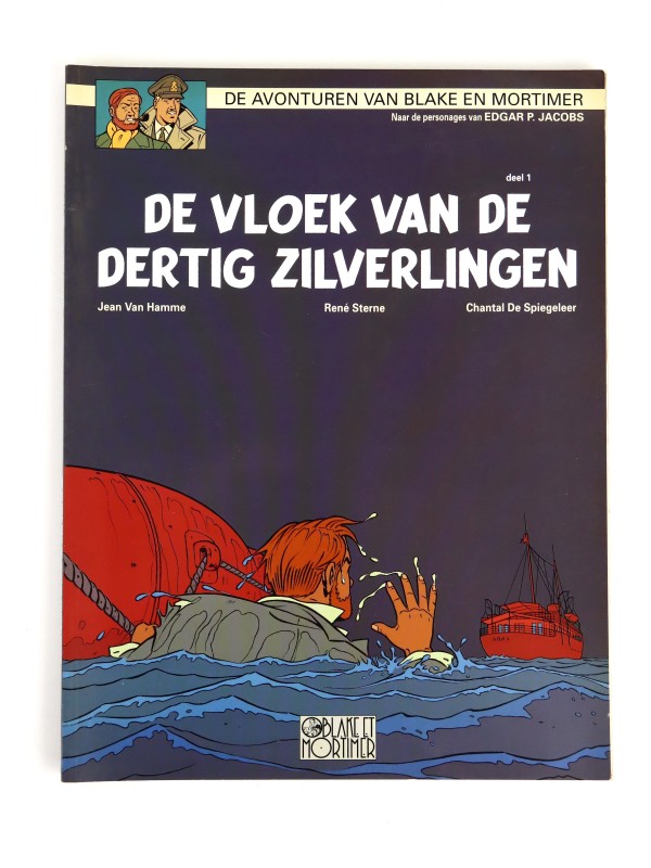 Lot van 9 Blake en Mortimer Stripalbums