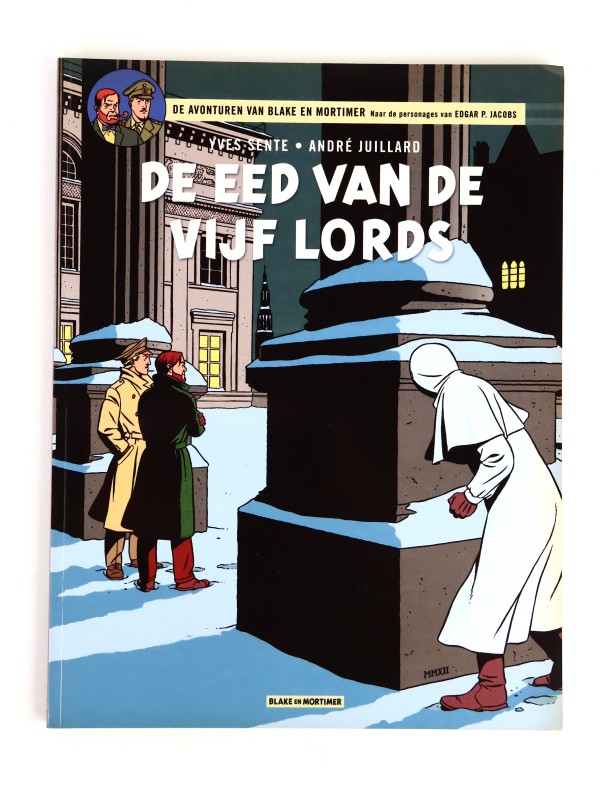 Lot van 9 Blake en Mortimer Stripalbums