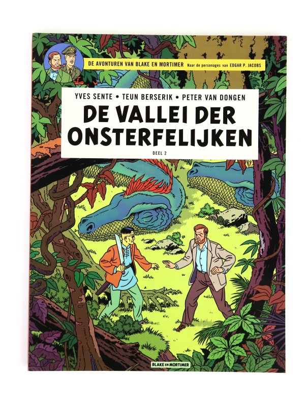 Lot van 9 Blake en Mortimer Stripalbums