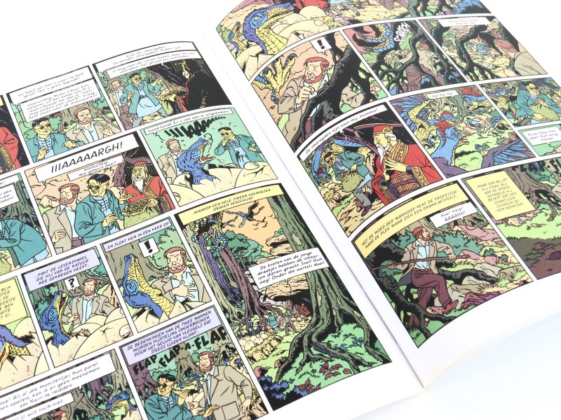 Lot van 9 Blake en Mortimer Stripalbums