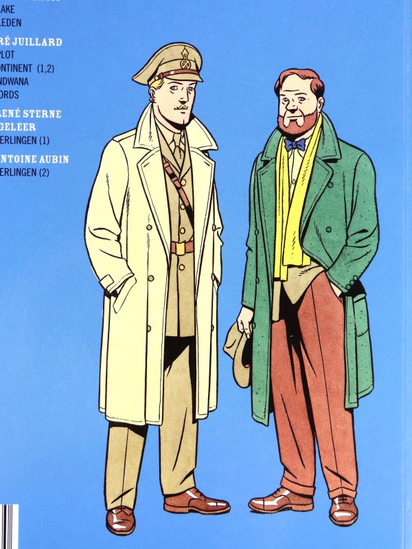 Lot van 9 Blake en Mortimer Stripalbums