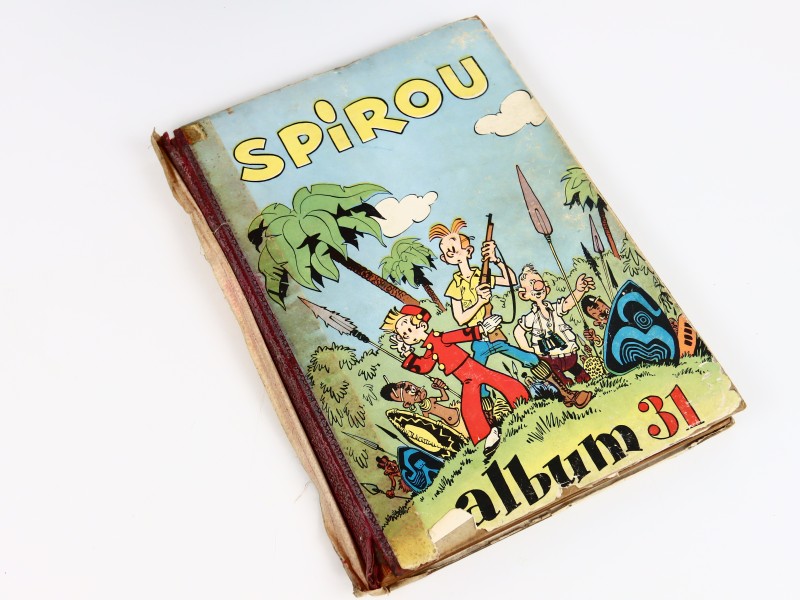 Zeer groot lot SPIROU stripweekbladen - 1949