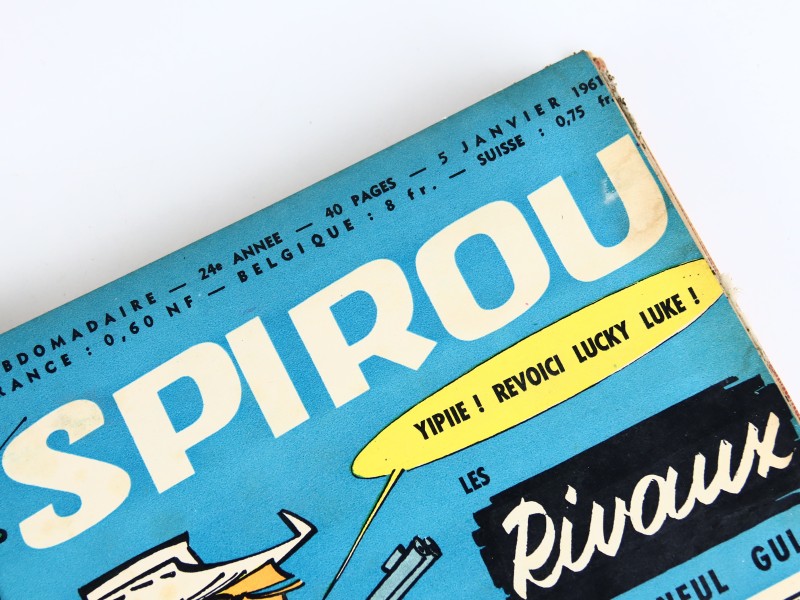 Zeer groot lot SPIROU stripweekbladen - 1949