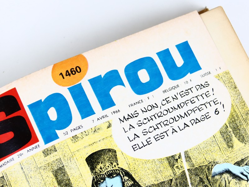 Zeer groot lot SPIROU stripweekbladen - 1949