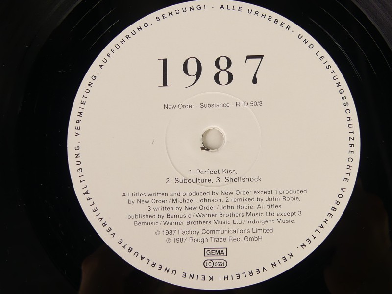 Dubbel LP - New Order - Substance