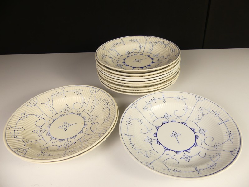 Boch Copenhague La Louviere Vintage Servies Set