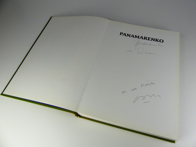 Panamarenko - Hans Theys - zeldzaam boek gesigneerd!