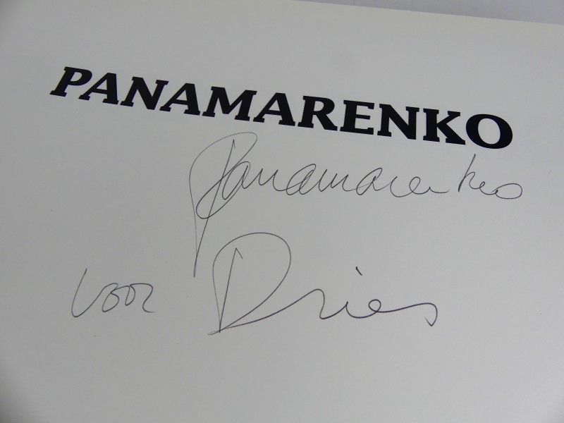 Panamarenko - Hans Theys - zeldzaam boek gesigneerd!