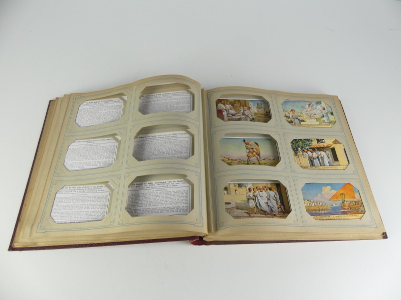 Een vintage lot van 6 ‘Liebig’ chromoalbums met diverse thema's