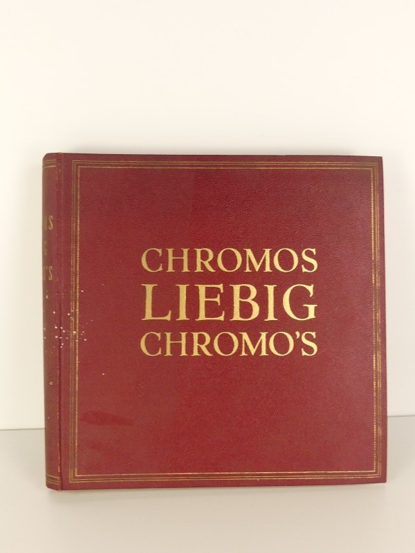 Een vintage lot van 6 ‘Liebig’ chromoalbums met diverse thema's