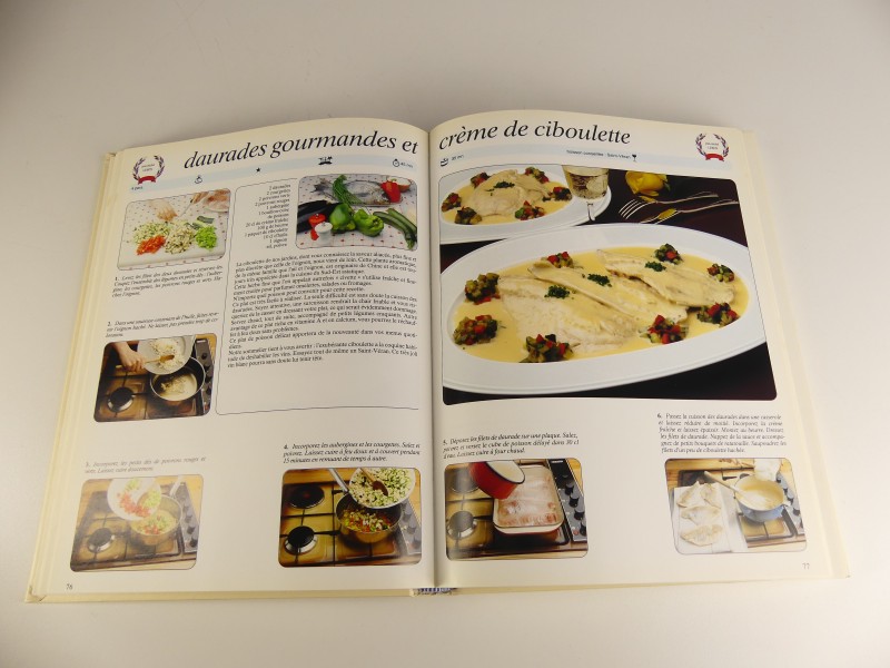 6 kookboeken Délices de France '93 gastronomie cuisine