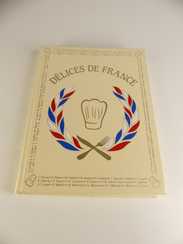 6 kookboeken Délices de France '93 gastronomie cuisine