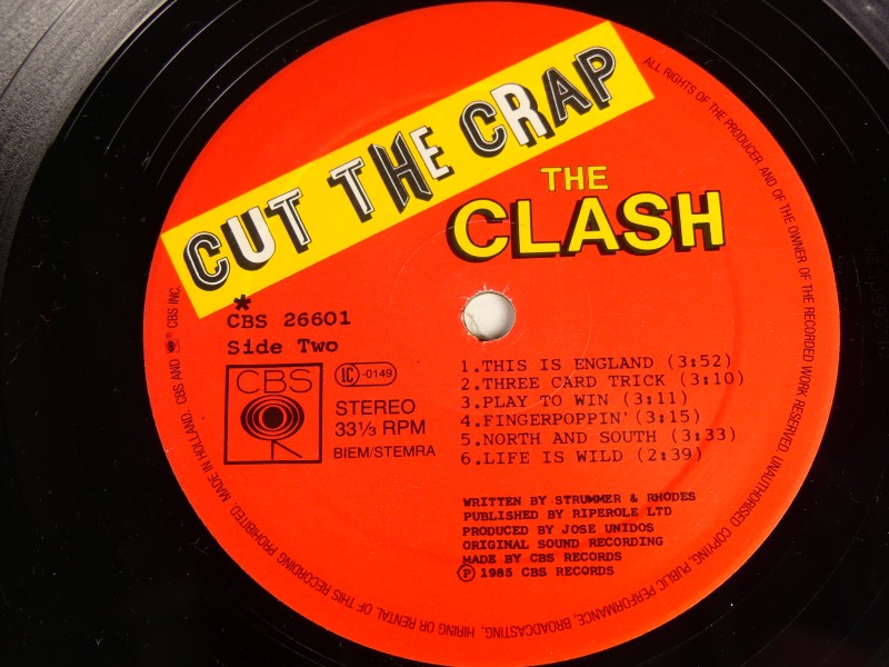 LP Cut The Crap - The Clash