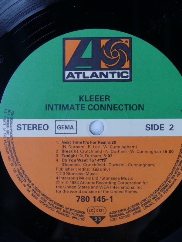 Lp, Kleeer - Intimate Connection