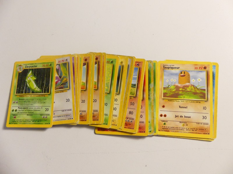 Pokémon BASE SET kaarten