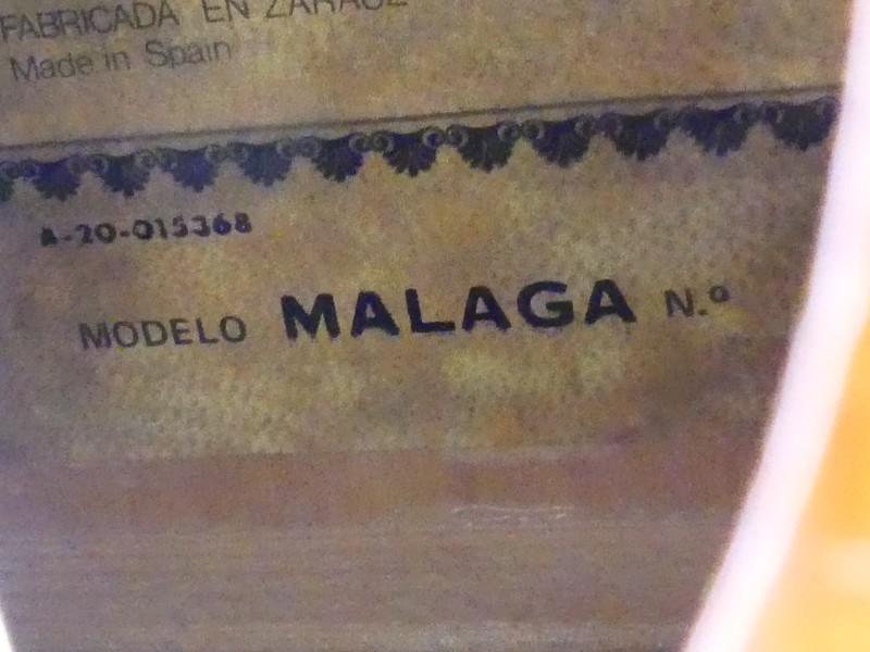 Admira Malaga Gitaar met zak