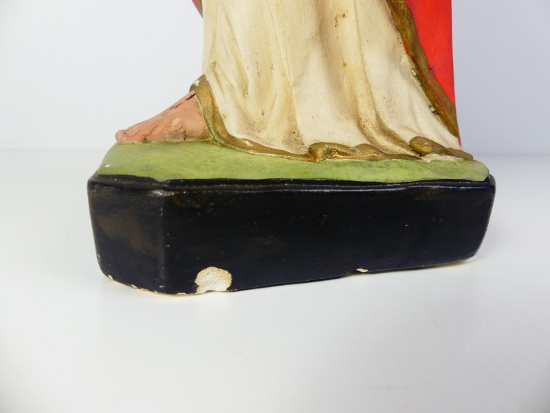 Beeld Jezus Christus Heilig Hart - Gips