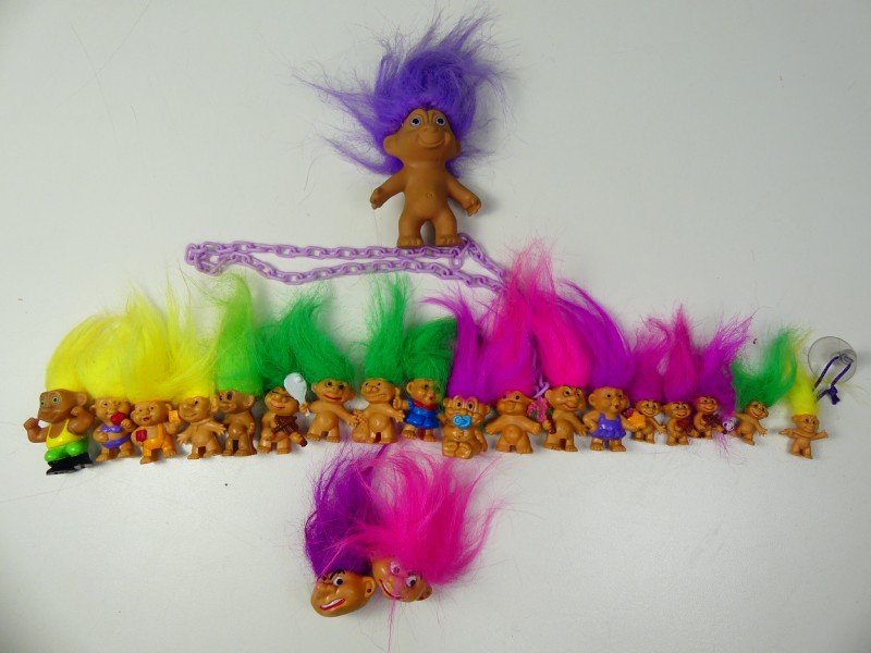 Vintage Troll Figuren