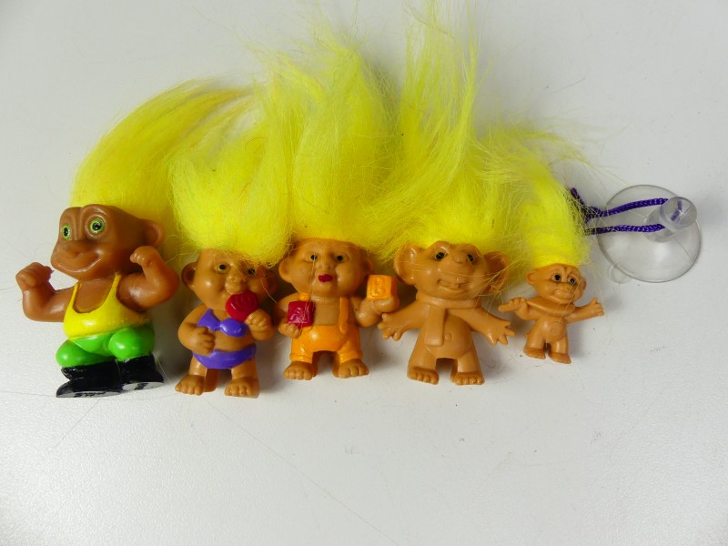 Vintage Troll Figuren