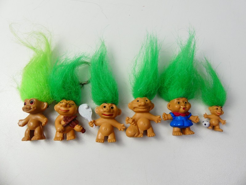 Vintage Troll Figuren