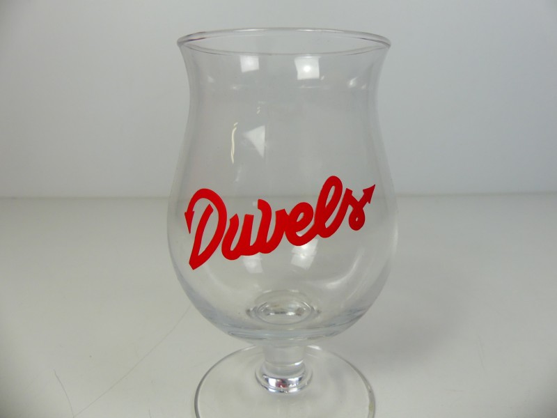 Duivels lot 'Duvel art' glazen + plateau