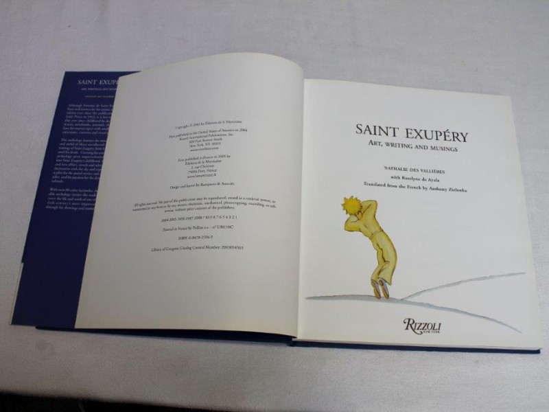 Boek: Saint-Exupery: Art, Writings and musings (Art. 1063)