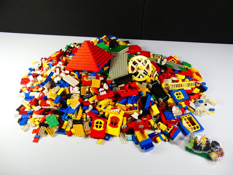 1 Grote zak met Lego van 5kg