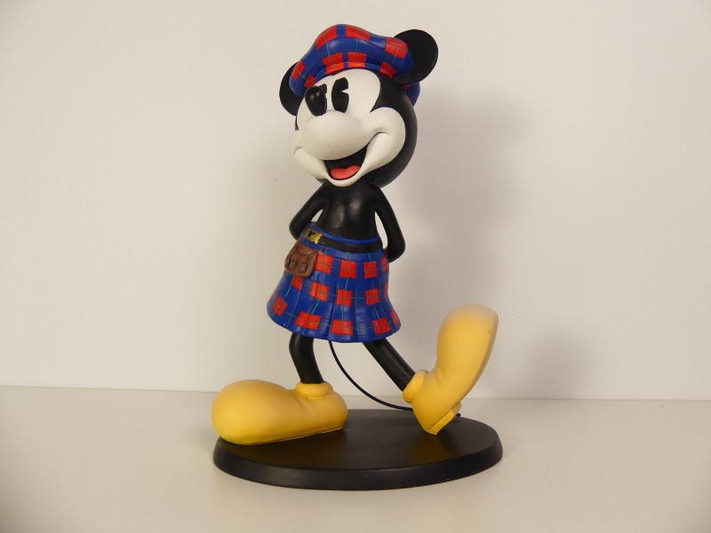 Disney Betoverende Collectie Schotse Mickey Mouse beeldje