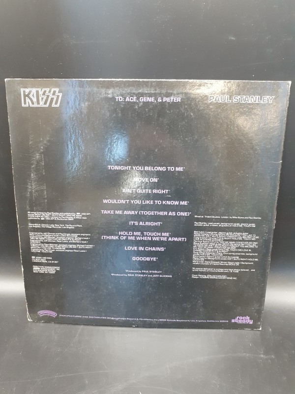 8 LP's Kiss